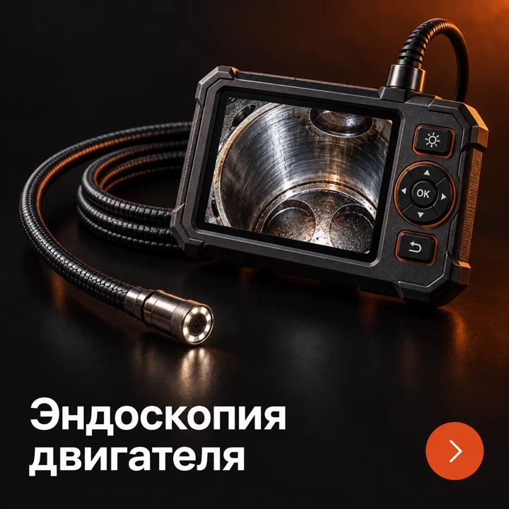 Эндоскопия двигателя