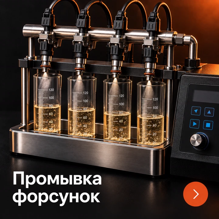 Промывка форсунок