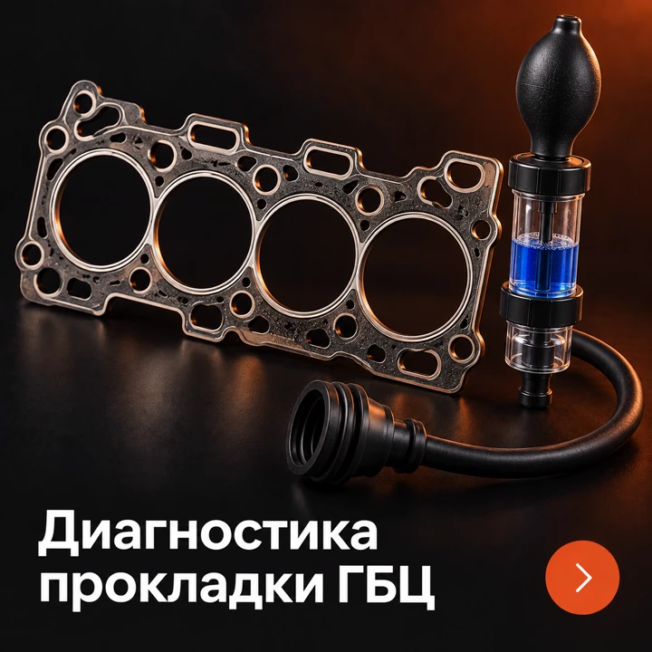 Диагностика прокладки ГБЦ