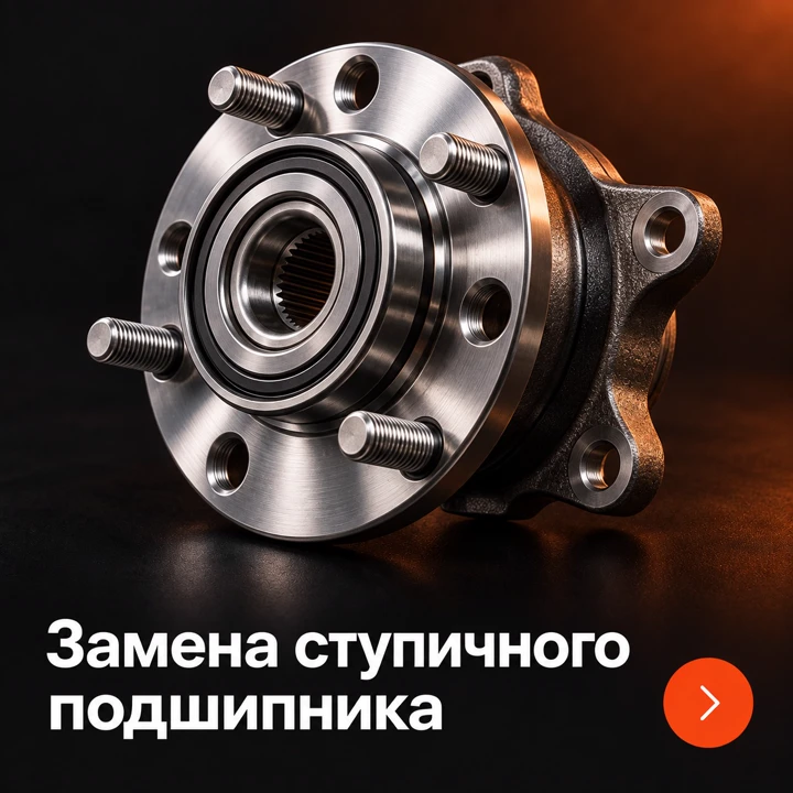 Замена ступичного подшипника