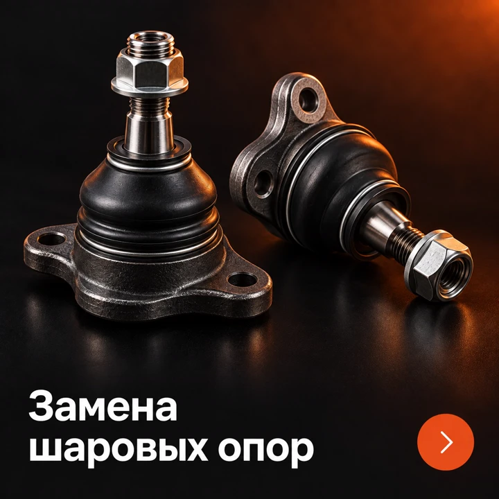 Замена шаровых опор